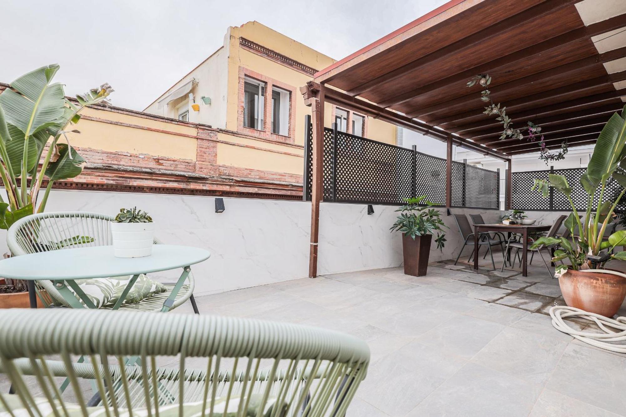 Fantastico Atico 2 Hab Y Gran Terraza Privada Apartment เซบีญา ภายนอก รูปภาพ